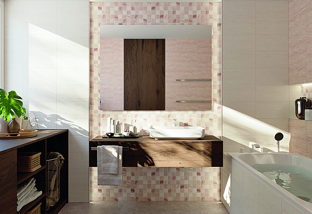 Při rekonstrukci panelákové koupelny si lze vymyslet takřka cokoli