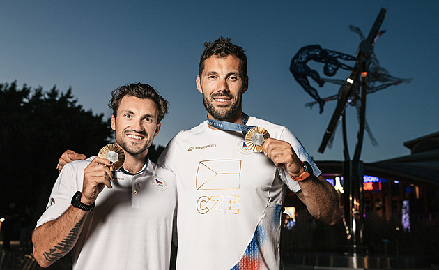 Nová motivace, víc klidu. Co přinesl rok olympijským zlatým Fuksovi a Dostálovi