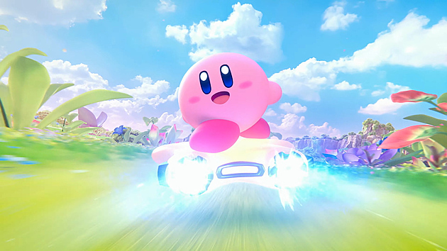 Kirby Air Riders sázejí na závodění v obrovské rychlosti, vyjdou ještě letos