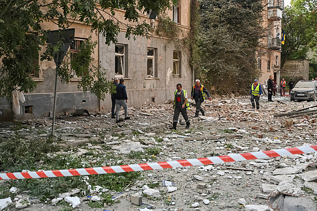 Rusko útočilo na Lvov a Mukačevo. Střely zasáhly i americkou firmu a civilní oblasti