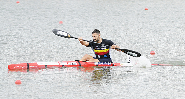 Kajakář Dostál na MS suverénně vyhrál rozjížďku na 500 metrů