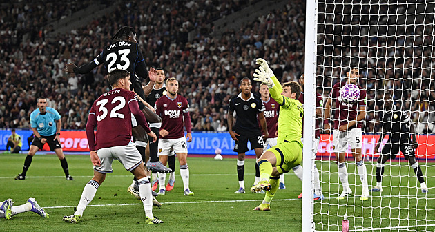 West Ham - Chelsea 1:5, londýnské derby plné gólů, domácí opět pohořeli