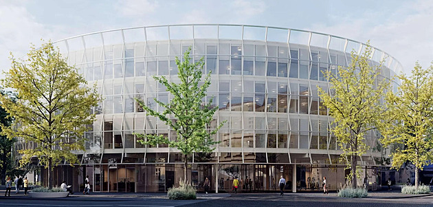 Dřevostavba ve tvaru kruhu. Ostrava vybrala podobu Domu služeb na Černé louce