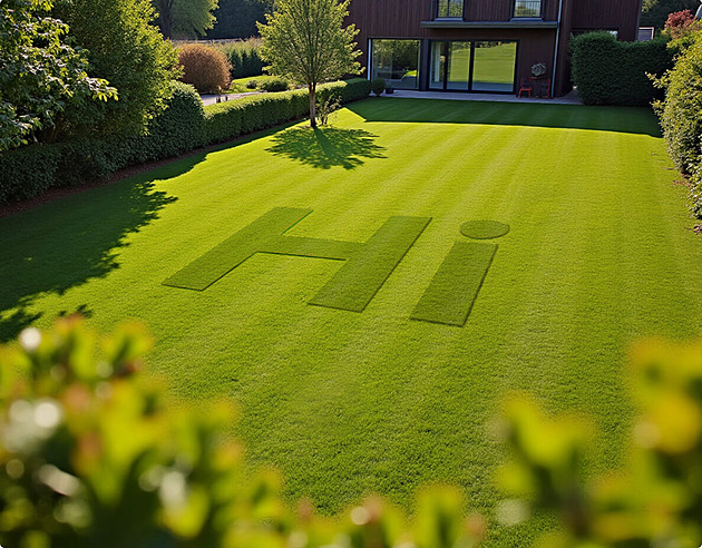 Odpružená sekačka umí vyjet prudké kopce a ještě vyseká vzkaz pro souseda