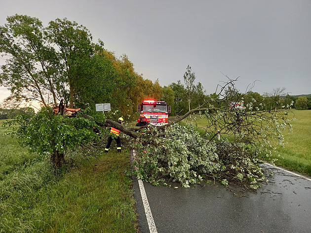 Do Česka se žene silný vítr, nárazy dosáhnou rychlosti 70 kilometrů za hodinu